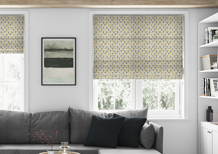 Odense, Ochre - Roman Blind - Image 3